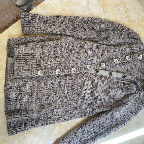 WORTH clothing amazing multicolor snap closure cardigan in size medium. - Picture 10 of 12